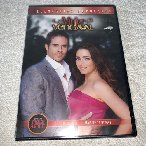 la mujer del vendaval (DVD, 2014, 4-Disc Set) SEALED NEW!! TELENOVLAS POPULARES - Foto 1 di 5