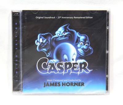 CASPER 25th Anniversary Movie Soundtrack, 2 CD Set, James Horner, STILL SEALED