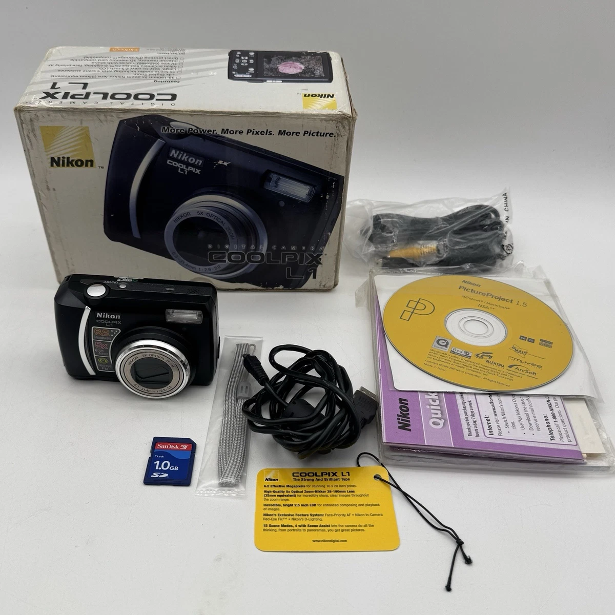 Nikon Coolpix L1 Digital Cameras with Direct Print for Sale | Shop
