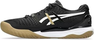 New ASICS Gel Resolution 9 'black gold' Men's shoe
