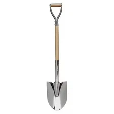 Seymour Midwest 49191Gra No. 2 Round Point Ceremonial Shovel, Steel Blade, 29