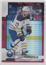 2017-18 O-Pee-Chee Platinum Red Prism 23/199 Jason Pominville #103 3ug