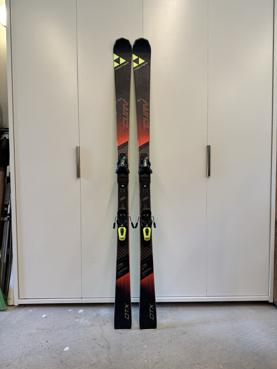 Fischer RC4 The Curv DTX Skis 178cm + Z11 Bindings | eBay