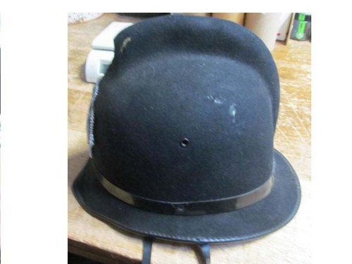 Vintage Police English Bobby Hat Greater Manchester King Edward - Picture 4 of 9