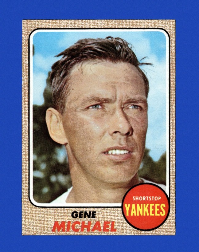 1968 Topps Set-Break #299 Gene Michael EX-EXMINT *GMCARDS*