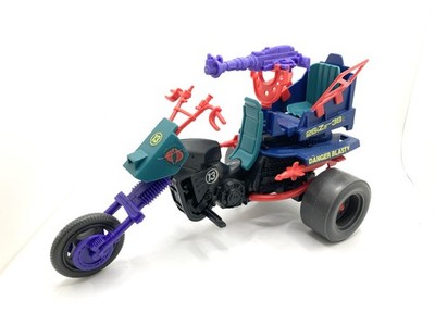 Dreadnok's Tri Cyce 100% Complete 1987 GI Joe Vintage Hasbro Figure Vehicle