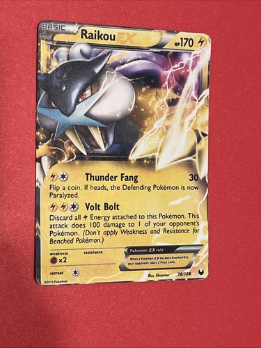 Dark Explorers Raikou-EX - Bild 3 von 5