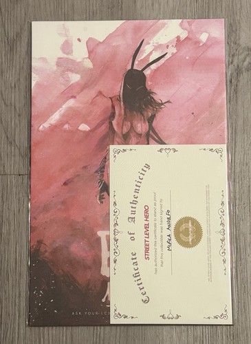 Unsacred #1 Metallic Foil Mirka Andolfo signed w/COA -2019 Ablaze NM - Picture 2 of 3
