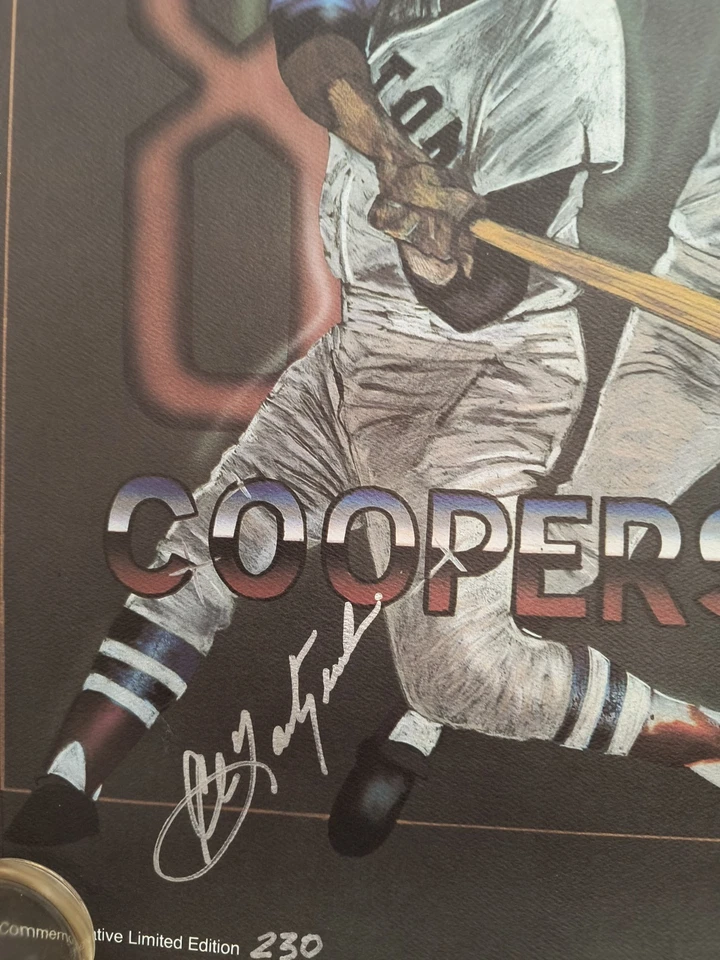 Cooperstown 89 Red Sox Limited Edition Signed Carl Yastrzemski And Bill Penny - Image 3 of 4