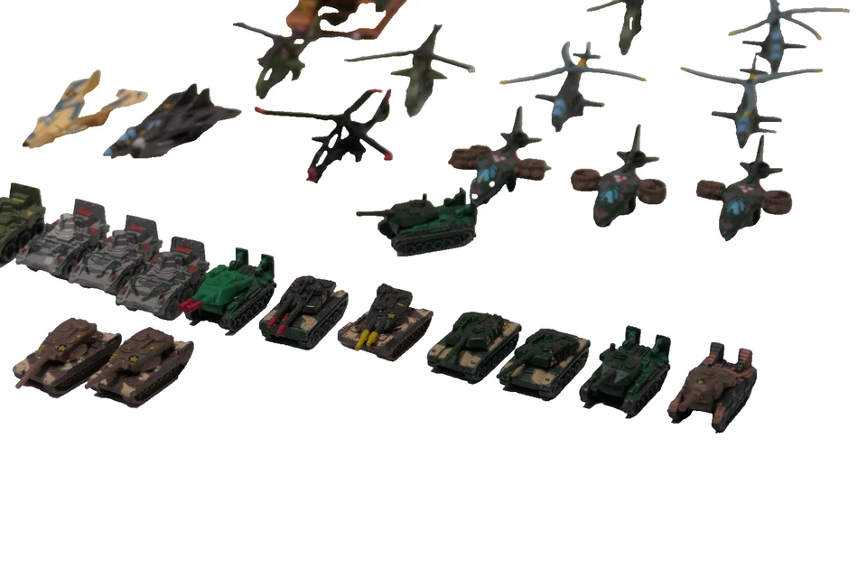 Kenner MEGA FORCE Lote 1989 Triax Goliath Green Jet Backlash Diecast 36+ vehículos Foto 3 de 4