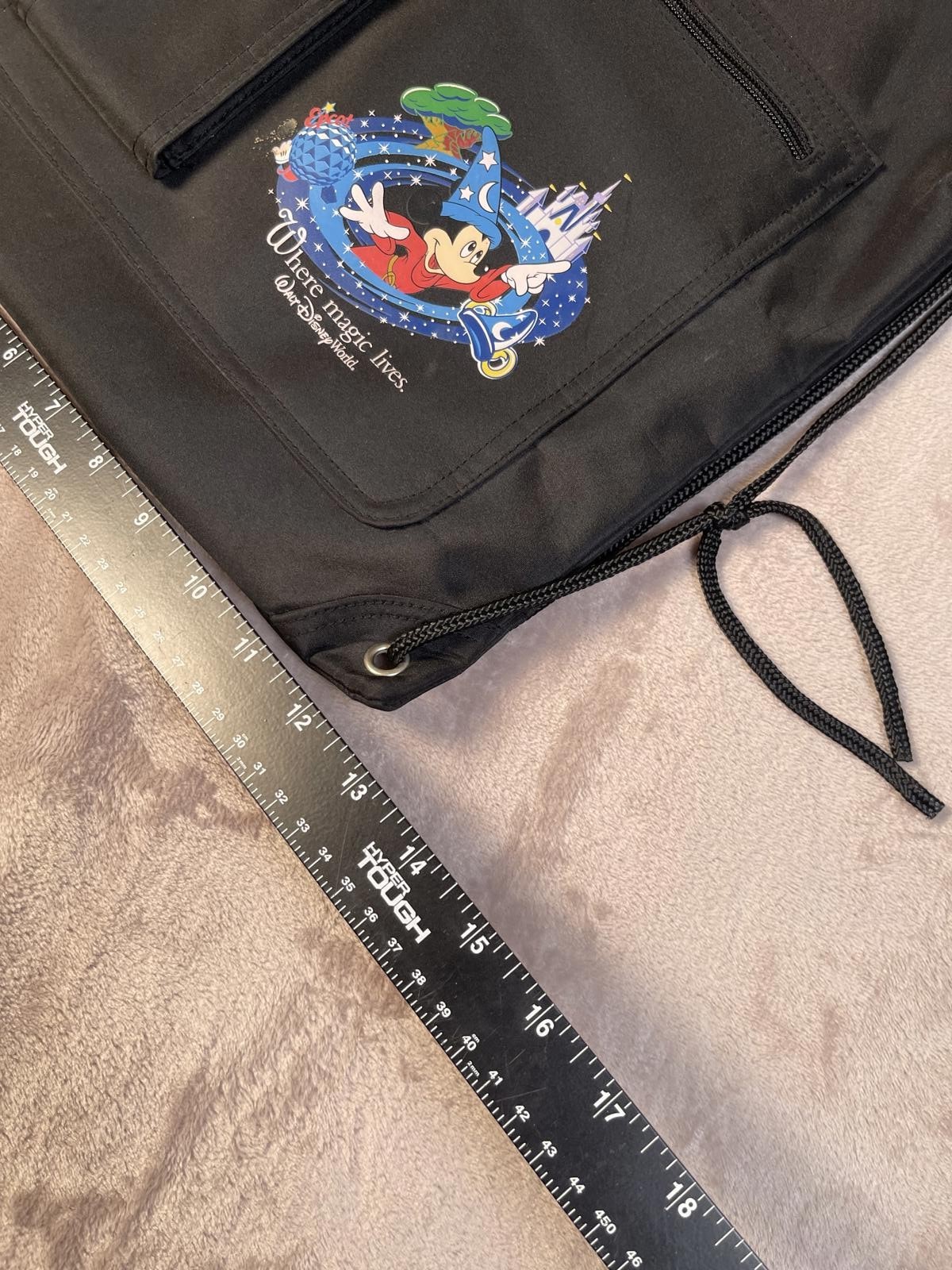 Disney Mickey Mouse Drawstring Backpack - image 8
