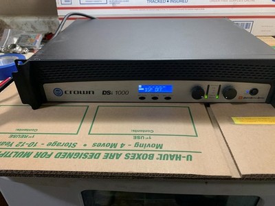 Crown DSI 1000 2-Channel 475W 4Ohm Power Amplifier Digital Screen Series