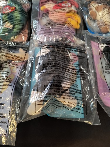1999 Kompletter versiegelter Satz 12 McDonalds TY Beanie Babys Spielzeug Tiere NEU - Bild 18 von 19