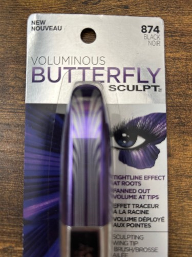 New L'Oreal Paris Voluminous Butterfly Sculpt Washable Mascara #874 Black - VHTF - Picture 3 of 3