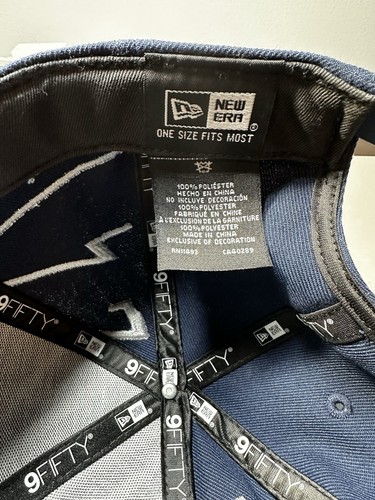 Dallas Cowboys New Era 9Fifty SHOCKWAVE NFL Authentic Snap Back Mint - Picture 6 of 6