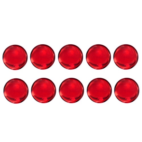 8.11 Ct IF [10 Pcs Lot] Pleasant Round 5mm Red 100% Natural Mozambique Rhodolite