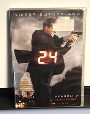 24 Season 7 DVD Keifer Sutherland Sealed Set 6 Discs New Complete OEM