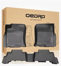 OEDRO Floor Mats Off-Road 4X4 DIY Brand New 3 Total 2 Front 1 Back With Hump