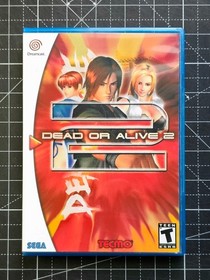 Dreamcast Dead or Alive 2 Version 1 Your Choice of Custom Case NO Game or Manual