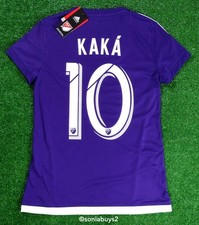Adidas Women's KAKA MLS Orlando City Home Soccer Jersey, S00413, Purple, Sizes