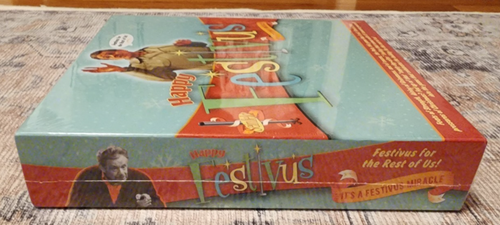 Happy Festivus Board Game Seinfeld Frank Costanza Brand New Sealed Jerry George - Picture 6 of 6