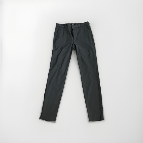 Theory Peterson Pant 30 Men Gray Performance Tech Flat Front Slim Straight Chino
