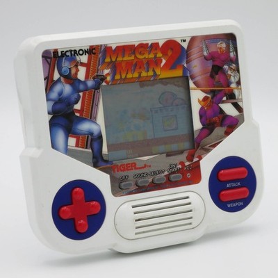 Mega Man 2 Tiger Electronics 1988 LCD Handheld Game *without battery lid*