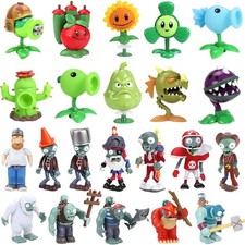 Plants VS Zombies Large Action Figure PVZ figurine Model Board Game Kids Toy Set