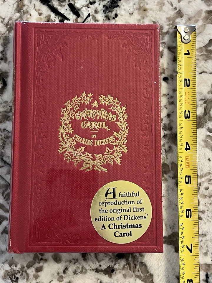 A CHRISTMAS CAROL - 1st Edition Exclusive Holiday Replica of 1843 Facsimile NEW Foto 4 de 4
