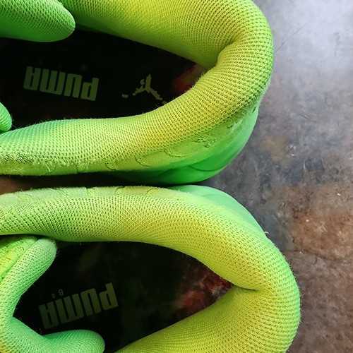 Puma Sneakers Size Mens 6.5- PUMA MB.01 Lo Volt - 376941-07 Green - Picture 4 of 15