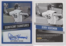 2018 Panini Donruss Significant Signatures Blue /99 Jerry Koosman #SIG-JK Auto
