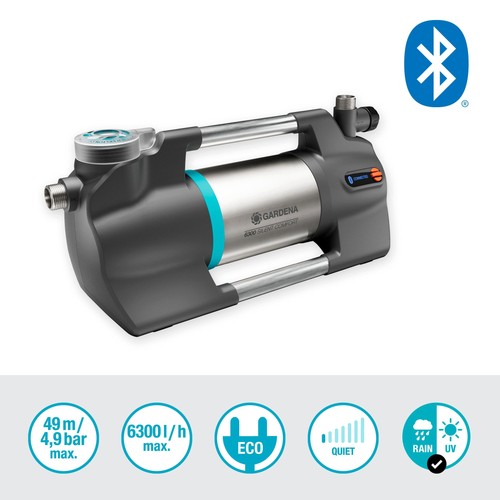 GARDENA Gartenpumpe 6300 SilentComfort, besonders geräuscharm, mit Bluetooth®, - Picture 3 of 7