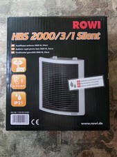 Rowi Bad-Schnellheizer 2000 W Silent; HBS 2000/3/1  Heizgerät, Heizstrahler