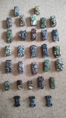 Vintage Micro Machines Galoob / Hasbro Bundle Vehicles Army Military Planes Etc