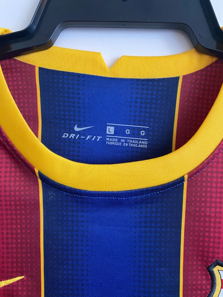 Nike Barcelona Soccer Jersey 2020-2021  large size Home Football - image 4 of 4