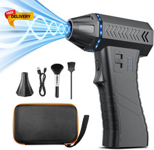 Compressed Air Duster 300000Rpm Super Power Air Duster Portable Electric Air B..