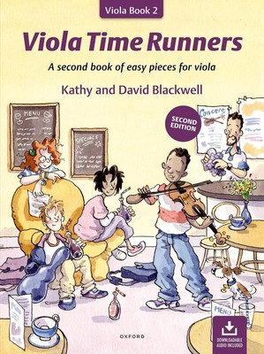 Viola Time Runners (Second Edition): A second book of easy pieces for viola by K