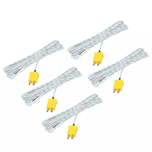 Pack de cinq sondes de température compatibles connecteur type K chacune à 2m - Photo 7/11