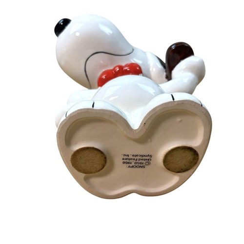 Snoopy Ceramic Figurine Shoe Shine Kit Museum Japan Limited Rare Collectible - Picture 6 of 10