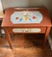 hand painted desk by artist marie colette
