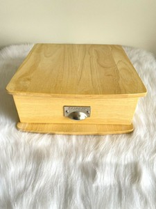 Rolodex Card File In A Nice Wooden Drawer Office Desk Organizer