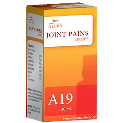Allen A19 Joint Pains Drops (30ml) PURE HERBAL AYURVEDIC - Picture 1 of 2