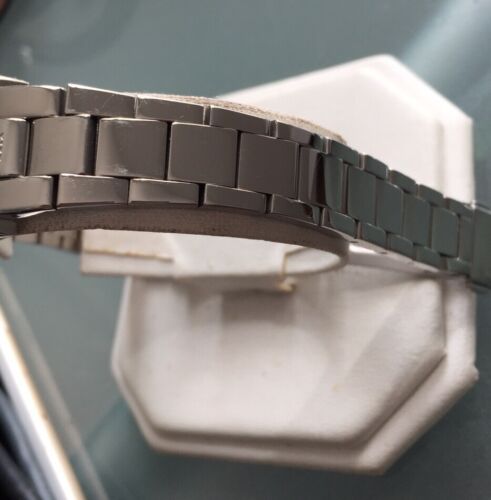 Ladies Genuine Rotary Rectangular Crystals Black Designer Dress Watch LB02590/04 - Picture 4 of 12