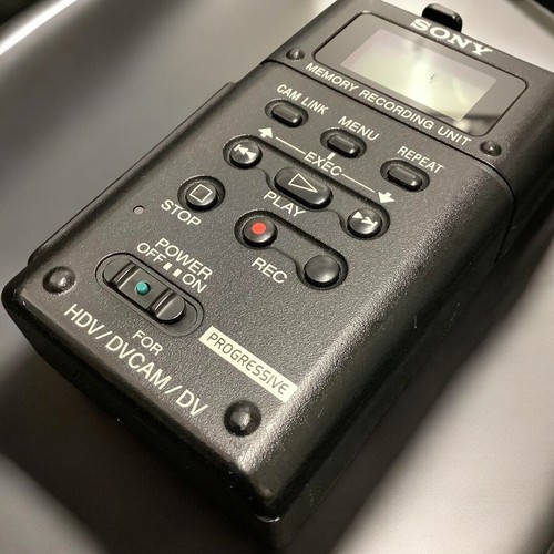 Sony HVR-MRC1 MRC1K Memory Recorder + HVRA-CR1 Unit HDV/DVCAM DV Japan Tested - Picture 5 of 6