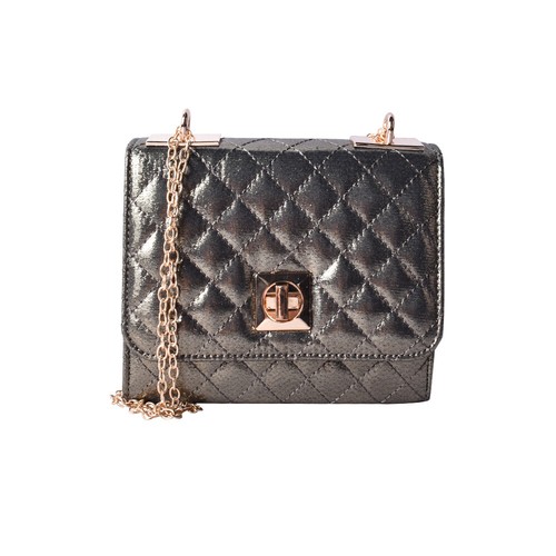 Cybelle Quilted Shimmer Evening Bag - Picture 7 of 16