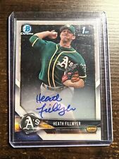 A112,475 - 2018 Bowman Chrome Prospect Autographs #CPAHF Heath Fillmyer