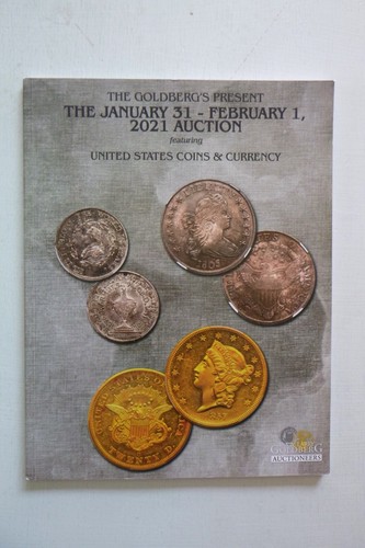 Ira & Larry Goldberg Jan 31- Feb 1, 2021  US Coins & Currency Auction Catalogue - Picture 1 of 2