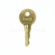 Steelcase FR472 File Cabinet, Desk, Cubicle, Mobile Pedestal Replacement Key