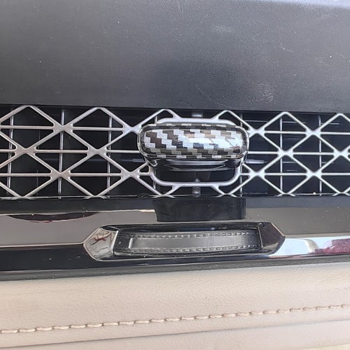 Carbon Fiber Color Air Vent Outlet A/C Vent Lever Trim Fit for Honda 2023-2025 - Foto 5 di 12