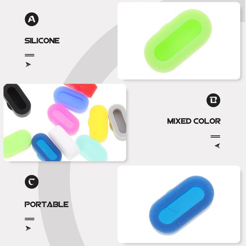 20 Pcs Dust Plug Protective Case Charging Port Cap for Smartwatch - 第 9/12 張圖片